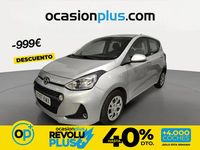 Usado Hyundai i10 66 CV (48 kW) 2018 Gris Utilitario