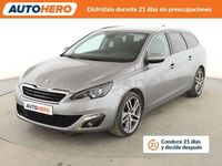 Usado Peugeot 308 SW Allure 130 CV (95 kW) 2016 Gris / plata Familiar