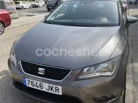 Usado Seat Leon ST CONNECT 110 CV (80 kW) 2015 Gris / plata Familiar