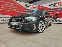 Usado Audi A3 S-Line 204 CV (150 kW) 2022 Negro Berlina