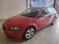 Usado Audi A3 Ambition 105 CV (77 kW) 2006 Rojo Utilitario