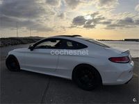 Usado Mercedes C250 AMG line 204 CV (150 kW) 2016 Blanco Coupe