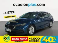 Usado Skoda Octavia Ambition 150 CV (110 kW) 2023 Azul Familiar