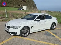 Usado BMW 420 Coupé 184 CV (135 kW) 2014 Blanco Coupe