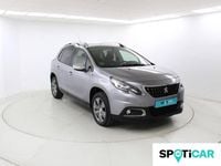 Usado Peugeot 2008 Style 110 CV (80 kW) 2017 Gris SUV