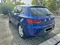 Usado Seat Leon FR 150 CV (110 kW) 2017 Azul Berlina
