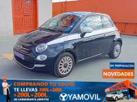 Usado Fiat 500 Lounge 69 CV (50 kW) 2020 Negro Berlina