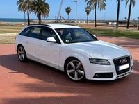 Usado Audi A4 S-Line 143 CV (105 kW) 2010 Blanco Familiar