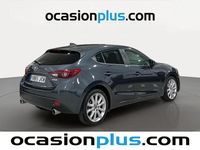 Usado Mazda 3 Luxury 150 CV (110 kW) 2015 Gris Utilitario