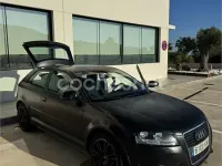 Usado Audi A3 Attraction 105 CV (77 kW) 2009 Negro Utilitario