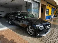 Usado Mercedes C200 150 CV (110 kW) 2018 Negro Familiar
