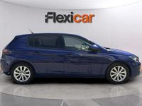 Usado Peugeot 308 Style 131 CV (96 kW) 2020 Azul Utilitario