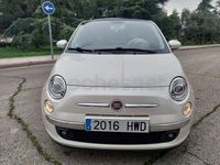 Usado Fiat 500 Lounge 85 CV (62 kW) 2014 Blanco Berlina