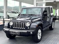 Usado Jeep Wrangler Unlimited 284 CV (208 kW) 2018 Gris / plata SUV