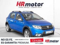 Usado Dacia Sandero Stepway 90 CV (66 kW) 2017 Azul Utilitario