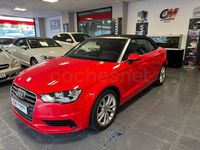 Usado Audi A3 Cabriolet Attraction 150 CV (110 kW) 2015 Rojo Descapotable
