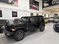 Usado Jeep Wrangler Unlimited Sahara 381 CV (280 kW) 2022 Negro SUV