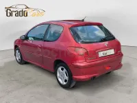 Usado Peugeot 206 70 CV (51 kW) 2007 Granate Berlina