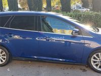 Usado Ford Focus Titanium 125 CV (91 kW) 2015 Azul Familiar