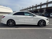 Usado Mercedes CLA220 AMG line 177 CV (130 kW) 2017 Blanco Berlina