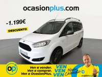 Begagnad Ford Tourneo Courier Sport 100 HK (73 kW) 2018 Vit Minibuss
