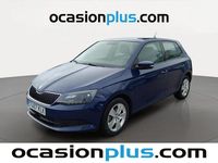 Usado Skoda Fabia 75 CV (55 kW) 2018 Azul Utilitario