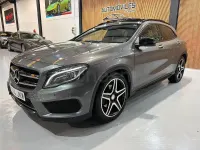 Usado Mercedes GLA250 AMG line 211 CV (155 kW) 2015 Gris / plata SUV