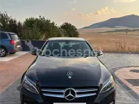 Usado Mercedes C200 Elegance 136 CV (100 kW) 2015 Negro Berlina
