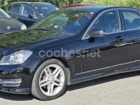 Usado Mercedes C180 156 CV (114 kW) 2013 Negro Berlina