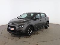 Usado Citroën C3 Feel 82 CV (60 kW) 2018 Gris Utilitario