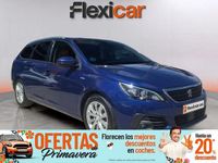 Usado Peugeot 308 SW Allure 130 CV (95 kW) 2019 Azul Familiar
