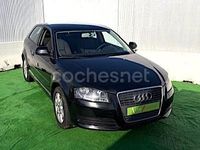 Usado Audi A3 Ambition 105 CV (77 kW) 2009 Negro Berlina