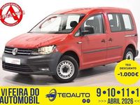 Usado VW Caddy Edition 102 CV (75 kW) 2020 Rojo Monovolumen