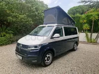 Usado VW California Beach 150 CV (110 kW) 2021 Azul Van