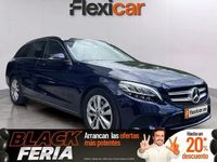 Usado Mercedes C200 184 CV (135 kW) 2019 Azul Familiar