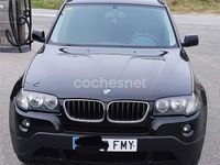 Usado BMW X3 150 CV (110 kW) 2007 Negro SUV