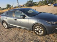 Usado Mazda 3 Luxury 120 CV (88 kW) 2016 Azul Berlina