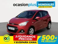 Usado Hyundai i10 67 CV (49 kW) 2014 Rojo Utilitario