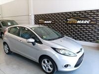 Usado Ford Fiesta Trend 90 CV (66 kW) 2010 Gris / plata Utilitario