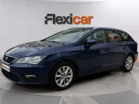 Usado Seat Leon Style 115 CV (84 kW) 2019 Azul Berlina