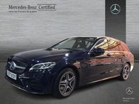 Usado Mercedes C200 Avantgarde 184 CV (135 kW) 2019 Azul cavansita Familiar