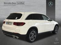 Usado Mercedes GLC300e AMG line 306 CV (225 kW) 2020 Blanco polar SUV
