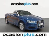 Usado Audi A3 Cabriolet Attraction 110 CV (80 kW) 2016 Azul Descapotable