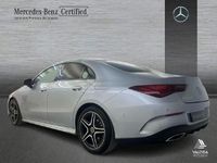 Usado Mercedes CLA220 AMG line 190 CV (139 kW) 2025 Plata hightech Berlina