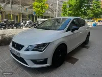 Usado Seat Leon FR 149 CV (109 kW) 2015 Blanco Berlina