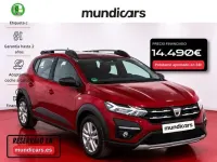 Usado Dacia Sandero Comfort 91 CV (66 kW) 2021 Rojo Utilitario