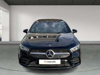 Usado Mercedes A180 AMG line 137 CV (100 kW) 2019 Negro Berlina