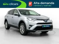 Usado Toyota RAV4 Hybrid Advance 197 CV (144 kW) 2017 Gris / plata SUV