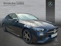 Usado Mercedes C200 AMG line 163 CV (119 kW) 2024 Gris grafito