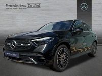 Usado Mercedes GLC220 AMG line 197 CV (144 kW) 2023 Negro obsidiana SUV